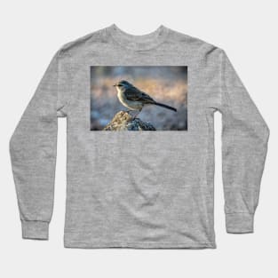 Juvenile Black Throated Sparrow Long Sleeve T-Shirt